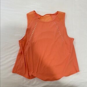 Lululemon Orange Sculpt Tank Top